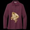 Women's Silk Touch Long Sleeve Polo Thumbnail