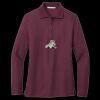 Women's Silk Touch Long Sleeve Polo Thumbnail