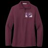 Women's Silk Touch Long Sleeve Polo Thumbnail