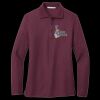 Women's Silk Touch Long Sleeve Polo Thumbnail