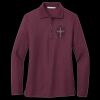 Women's Silk Touch Long Sleeve Polo Thumbnail