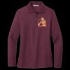 Women's Silk Touch Long Sleeve Polo Thumbnail