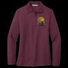 Women's Silk Touch Long Sleeve Polo Thumbnail