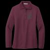Women's Silk Touch Long Sleeve Polo Thumbnail