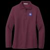 Women's Silk Touch Long Sleeve Polo Thumbnail