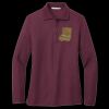 Women's Silk Touch Long Sleeve Polo Thumbnail