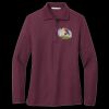 Women's Silk Touch Long Sleeve Polo Thumbnail