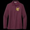 Women's Silk Touch Long Sleeve Polo Thumbnail