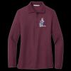 Women's Silk Touch Long Sleeve Polo Thumbnail