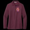 Women's Silk Touch Long Sleeve Polo Thumbnail