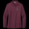 Women's Silk Touch Long Sleeve Polo Thumbnail