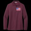 Women's Silk Touch Long Sleeve Polo Thumbnail