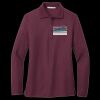 Women's Silk Touch Long Sleeve Polo Thumbnail