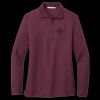 Women's Silk Touch Long Sleeve Polo Thumbnail