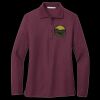 Women's Silk Touch Long Sleeve Polo Thumbnail