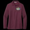 Women's Silk Touch Long Sleeve Polo Thumbnail