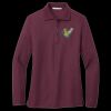 Women's Silk Touch Long Sleeve Polo Thumbnail
