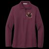 Women's Silk Touch Long Sleeve Polo Thumbnail