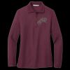 Women's Silk Touch Long Sleeve Polo Thumbnail