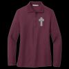 Women's Silk Touch Long Sleeve Polo Thumbnail