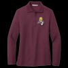 Women's Silk Touch Long Sleeve Polo Thumbnail
