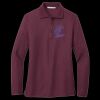 Women's Silk Touch Long Sleeve Polo Thumbnail
