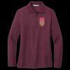Women's Silk Touch Long Sleeve Polo Thumbnail