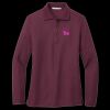 Women's Silk Touch Long Sleeve Polo Thumbnail