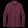 Women's Silk Touch Long Sleeve Polo Thumbnail