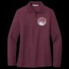 Women's Silk Touch Long Sleeve Polo Thumbnail