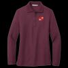 Women's Silk Touch Long Sleeve Polo Thumbnail
