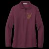 Women's Silk Touch Long Sleeve Polo Thumbnail