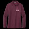 Women's Silk Touch Long Sleeve Polo Thumbnail