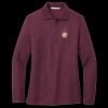 Women's Silk Touch Long Sleeve Polo Thumbnail