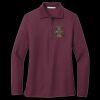 Women's Silk Touch Long Sleeve Polo Thumbnail