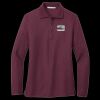 Women's Silk Touch Long Sleeve Polo Thumbnail