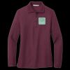 Women's Silk Touch Long Sleeve Polo Thumbnail