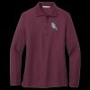 Women's Silk Touch Long Sleeve Polo Thumbnail