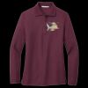 Women's Silk Touch Long Sleeve Polo Thumbnail