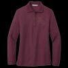 Women's Silk Touch Long Sleeve Polo Thumbnail