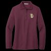Women's Silk Touch Long Sleeve Polo Thumbnail