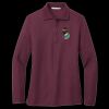 Women's Silk Touch Long Sleeve Polo Thumbnail