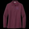 Women's Silk Touch Long Sleeve Polo Thumbnail