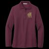 Women's Silk Touch Long Sleeve Polo Thumbnail