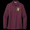 Women's Silk Touch Long Sleeve Polo Thumbnail
