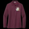 Women's Silk Touch Long Sleeve Polo Thumbnail