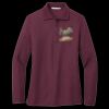 Women's Silk Touch Long Sleeve Polo Thumbnail