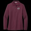 Women's Silk Touch Long Sleeve Polo Thumbnail
