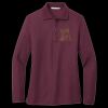 Women's Silk Touch Long Sleeve Polo Thumbnail