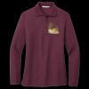 Women's Silk Touch Long Sleeve Polo Thumbnail
